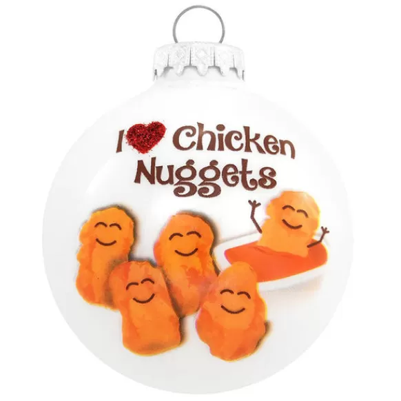 Shop Bronners Personalized I Love Chicken Nuggets Ornament
