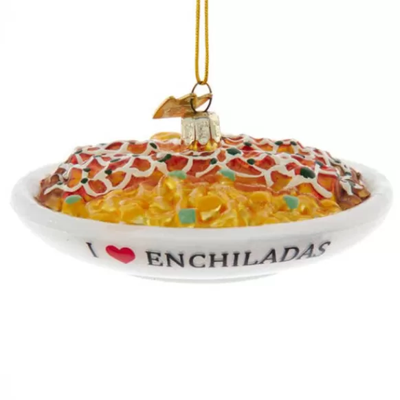 Best Sale Kurt Adler Personalized "I Love Enchiladas" Ornament
