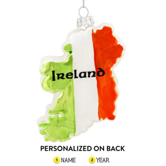 Cheap Bronners Personalized Ireland Shape Ornament