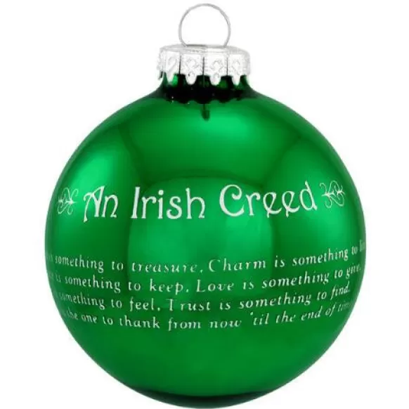 Sale Bronners Personalized Irish Creed Ornament
