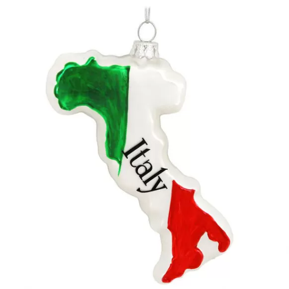 Online Bronners Personalized Italy Shape Ornament