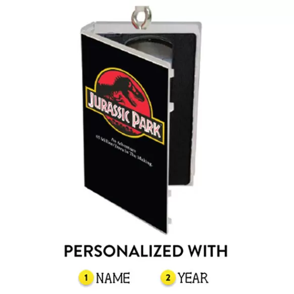 Flash Sale Personalized Jurassic Park™ Vhs Tape Ornament Licensed Characters