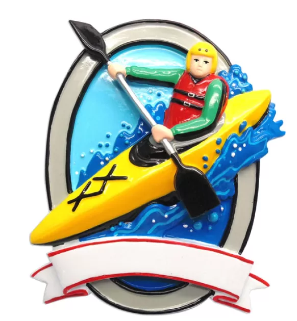 Store PolarX Personalized Kayak Ornament