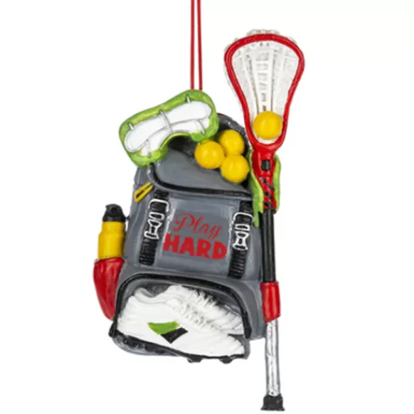 Shop Ganz Personalized Lacrosse Bag "Play Hard" Ornament