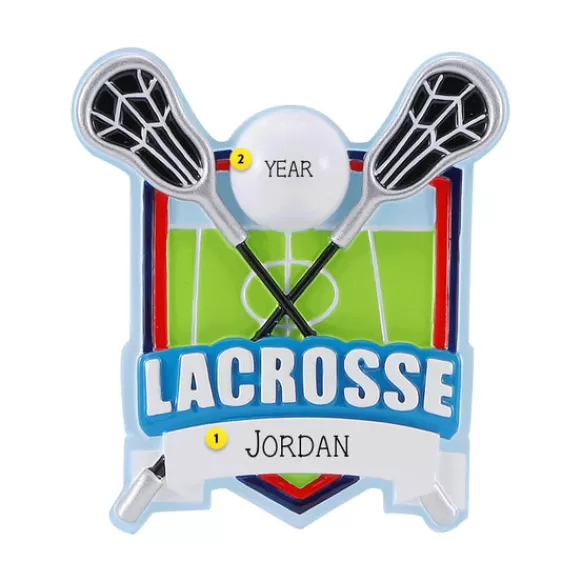 Best Sale PolarX Personalized Lacrosse Ornament