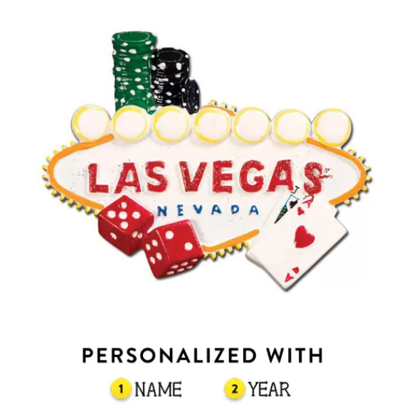 Best PolarX Personalized Las Vegas Ornament
