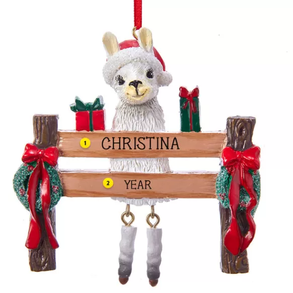 Flash Sale Personalized Llama Ornament Animals