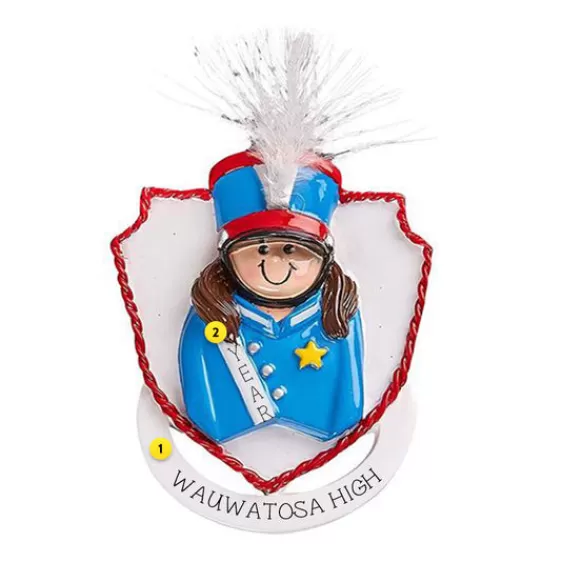 Online Personalized Marching Band Ornament Music