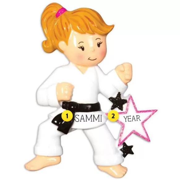 Sale PolarX Personalized Martial Arts Ornament - Female