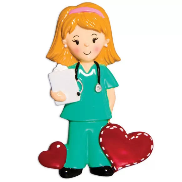 Sale PolarX Personalized Medical Professional / Nurse Ornament - Female