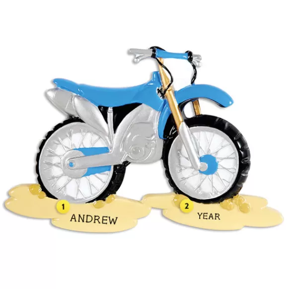 Best Personalized Motocross Bike On Dirt Ornament Transportation