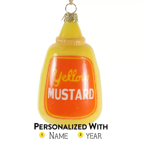 Store Cody Foster Personalized Mustard Bottle Ornament