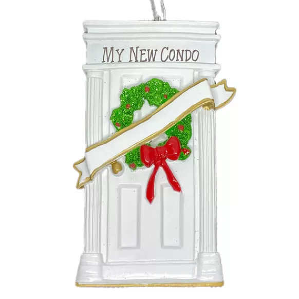 Discount Personalized My New Condo Door Ornament Home & Housewarming