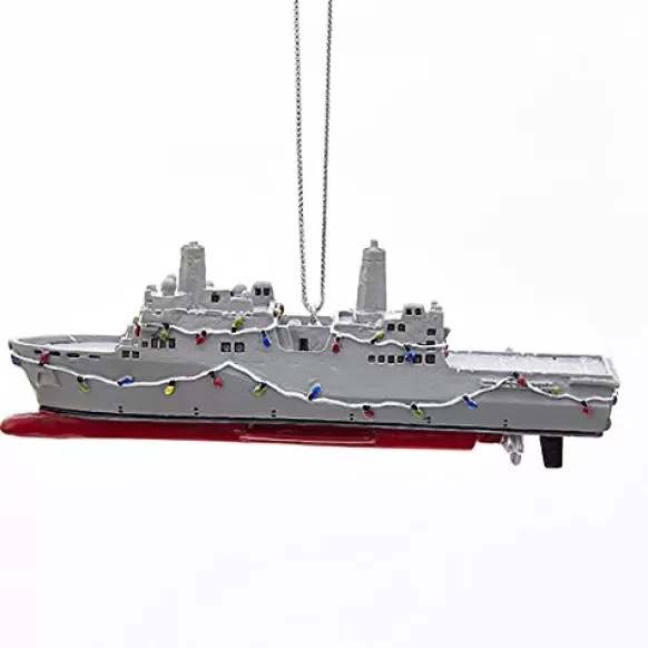 Discount Personalized Navy Ship Ornament Military & Patriotic
