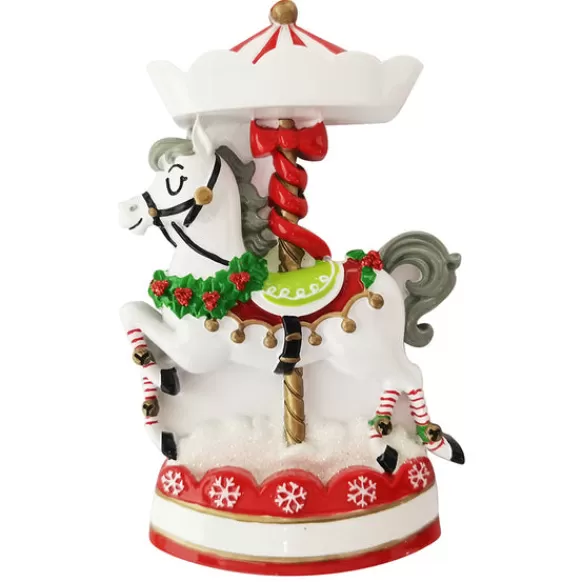 Store Personalized Nostalgic Christmas Carousel Horse Ornament Kids