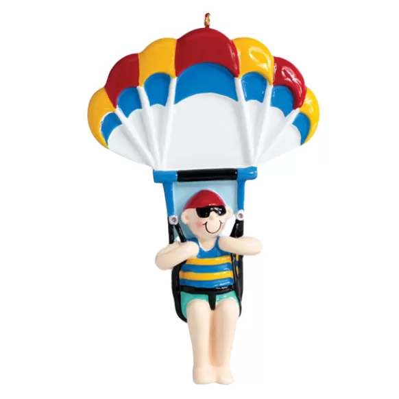 Fashion Rudolph & Me Personalized Parasailing Boy Ornament