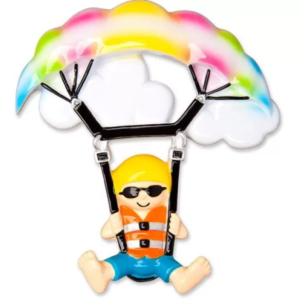 Cheap PolarX Personalized Parasailing Ornament