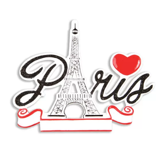 Best Sale PolarX Personalized Paris Ornament