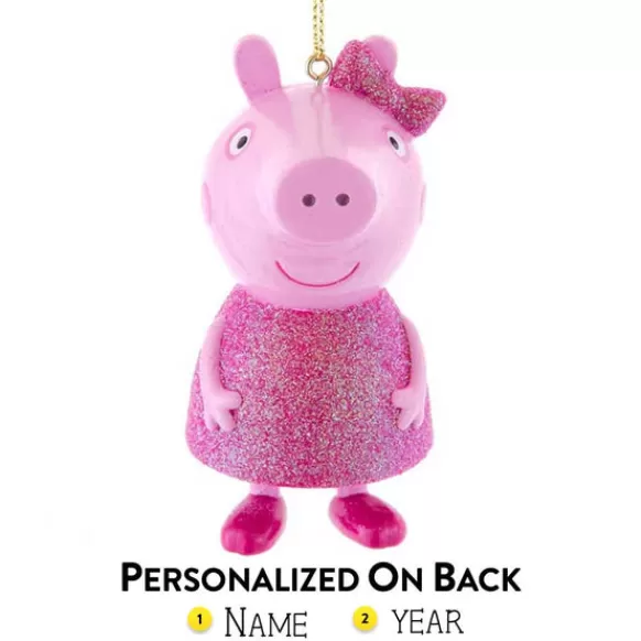 Discount Personalized Peppa Pig™ Pink Dress Ornament Kids