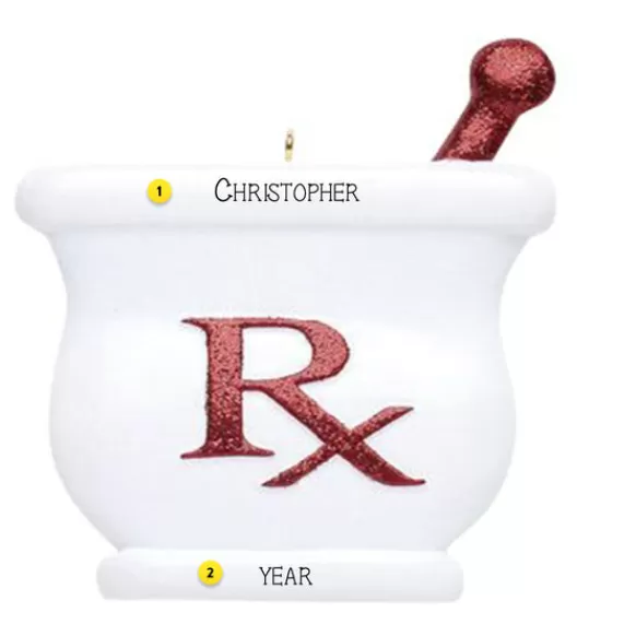 Shop Rudolph & Me Personalized Pharmacy Ornament