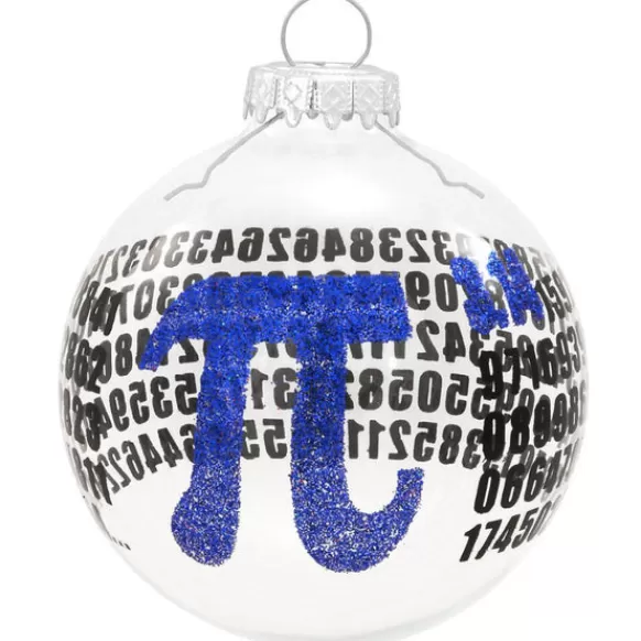 Flash Sale Personalized Pi Glass Bulb Ornament School Days