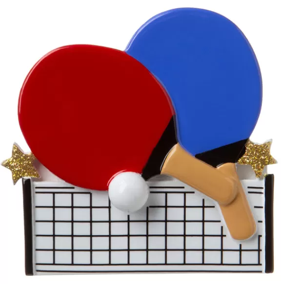 Online Personalized Ping Pong Ornament Fun & Games