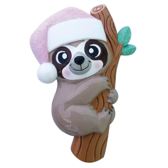 Online Personalized Pink Baby Sloth Ornament Baby