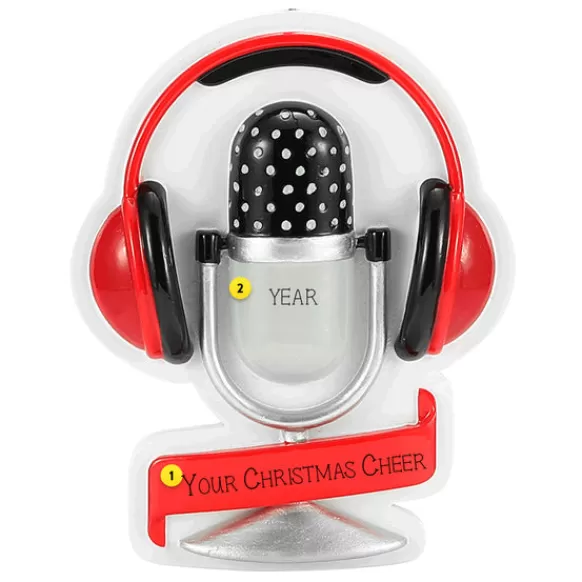 Clearance PolarX Personalized Podcast Ornament