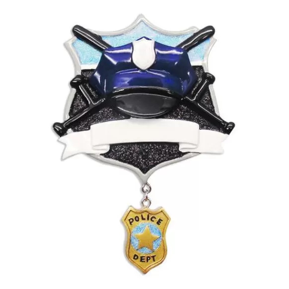 Outlet PolarX Personalized Police Officer Ornament