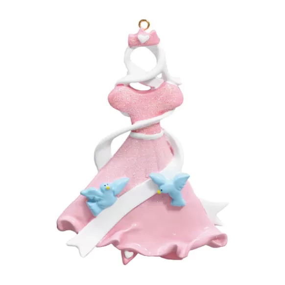 Discount Personalized Princess Dress Ornament Kids