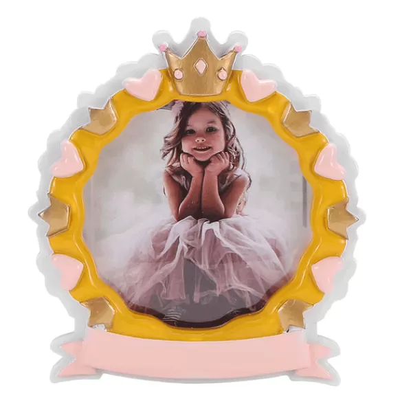 Cheap Personalized Princess Frame Ornament Kids