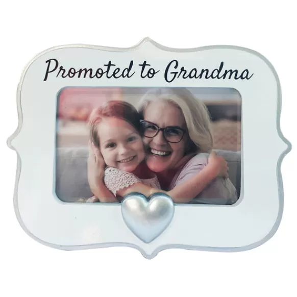New Personalized Promoted To Grandma Frame Ornament Expecting & New Family