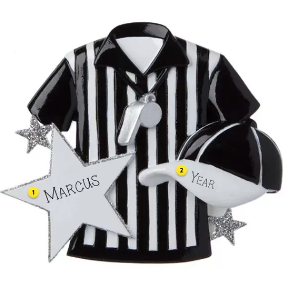 Best PolarX Personalized Referee Ornament