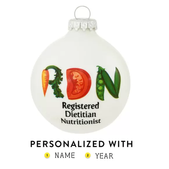 New Bronners Personalized Registered Dietitian Nutritionist - Rdn Ornament