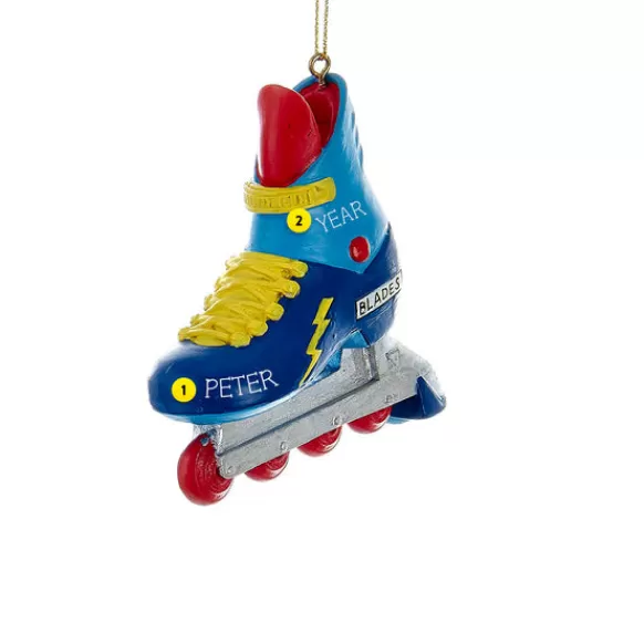 Flash Sale Kurt Adler Personalized Roller Blade Ornament