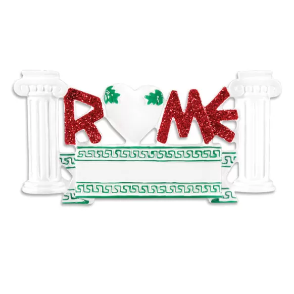 Fashion PolarX Personalized Rome Ornament