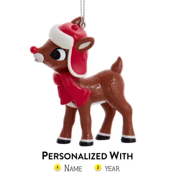 Sale Personalized Rudolph The Red Nose Reindeer® Rudolph Ornament Licensed Characters