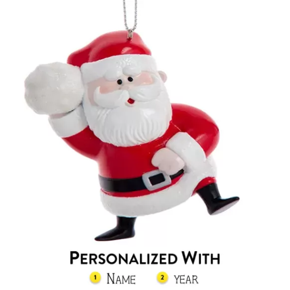 Hot Personalized Rudolph The Red Nose Reindeer® Santa Ornament Licensed Characters