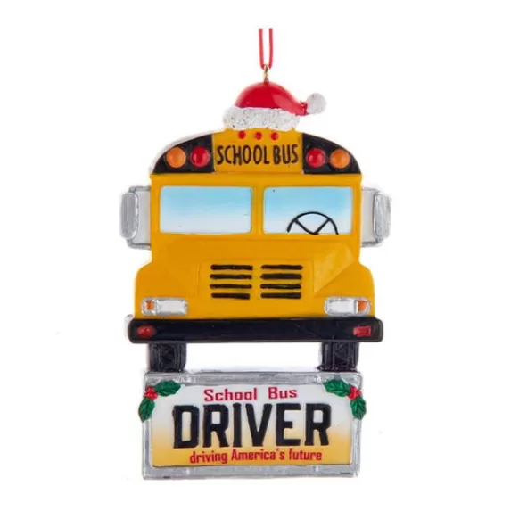 Store Personalized School Bus Driver Ornament Transportation