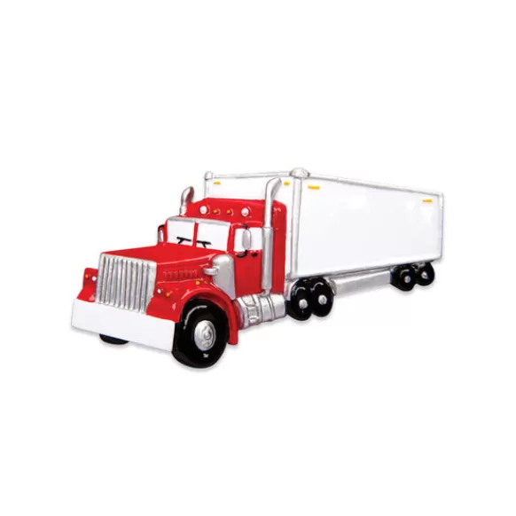 Shop Personalized Semi-Truck Ornament Kids