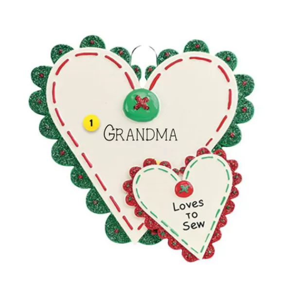 Clearance Personalized Sewing Ornament Hobbies & Activities