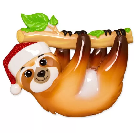 Clearance Personalized Sloth Ornament Animals