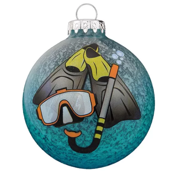 Store Bronners Personalized Snorkel Bulb Ornament