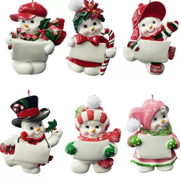 Online Kurt Adler Personalized Snowman Ornament