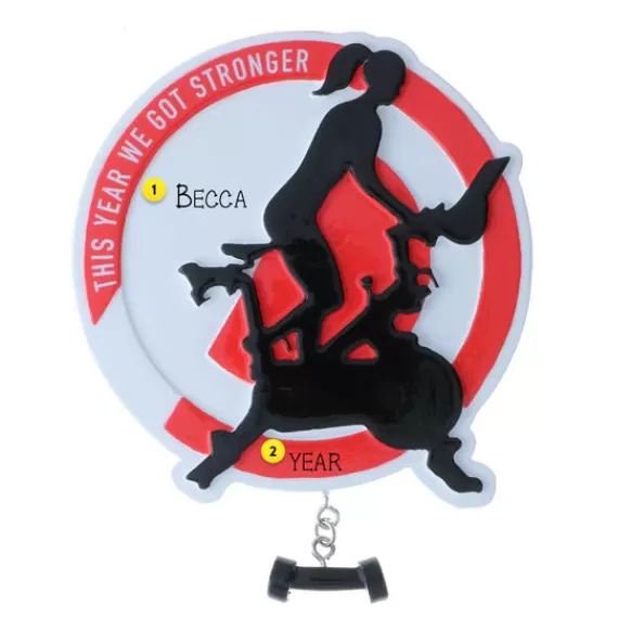 Flash Sale PolarX Personalized Stationary Bike Ornament-Female