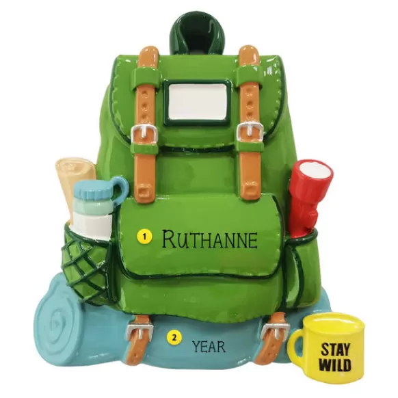 New PolarX Personalized "Stay Wild" Hiking Backpack Ornament