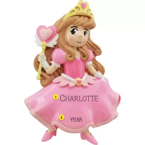 Cheap Personalized Swan Princess Ornament Kids