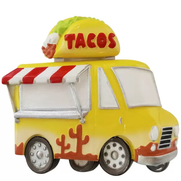 Clearance PolarX Personalized Taco Food Truck Ornament