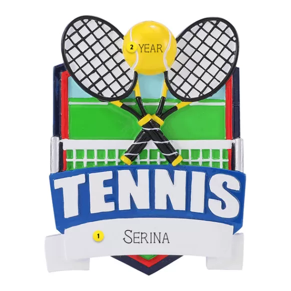 Best Sale PolarX Personalized Tennis Ornament