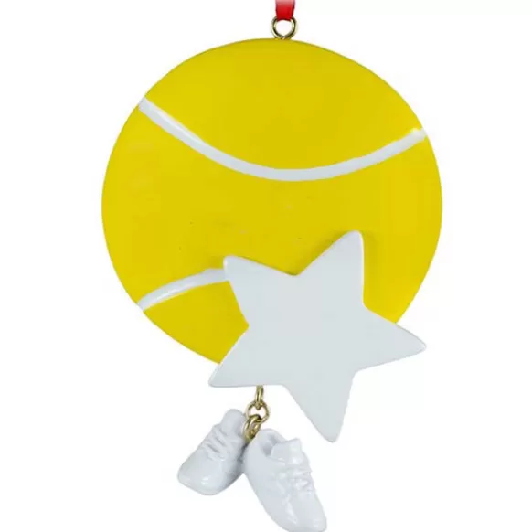 New Rudolph & Me Personalized Tennis Ornament
